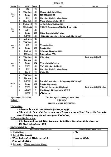 Giáo án tổng hợp các môn Khối 5 - Tuần 25