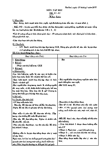 Giáo án tổng hợp Khối 2 - Tuần 28