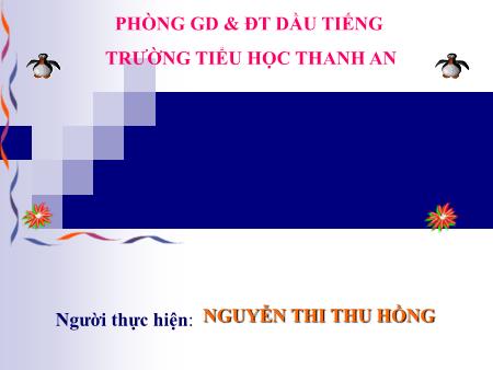 Bài giảng môn Tiếng Việt Lớp 2 - Luyện từ và câu: Từ ngữ về loài chim. Dấu chấm, dấu phẩy - Nguyễn Thị Thu Hồng Bài giảng môn Tiếng Việt Lớp 2 - Luyện từ và câu: Từ ngữ về loài chim. Dấu chấm, dấu phẩy - Nguyễn Thị Thu Hồng