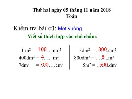 Bài giảng môn Toán Lớp 4 - Bài: Nhân một số với một tổng - Năm học 2018-2019