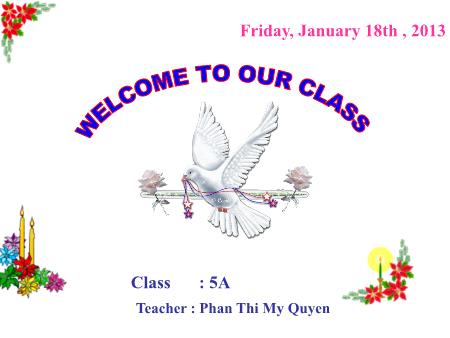 Bài giảng Tiếng anh Lớp 5 - Unit 3: My house (Cont) - Phan Thi My Quyen