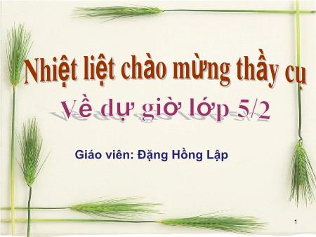 Bài giảng Tiếng Việt Lớp 5 - Tập đọc: Những con sếu bằng giấy - Năm học 2016-2017 Bài giảng Tiếng Việt Lớp 5 - Tập đọc: Những con sếu bằng giấy - Năm học 2016-2017