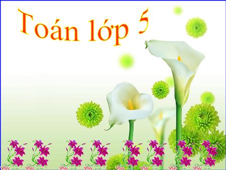 Bài giảng Toán Lớp 5 - Bài: Ôn tập về đo diện tích - Năm học 2016-2017