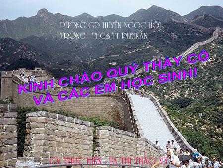 Bài giảng môn Toán Lớp 7 - Bài 7: Tính chất đường trung trực của một đoạn thẳng - Tạ Thị Thảo Vy