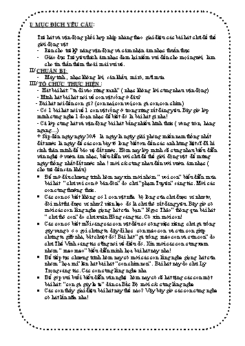 Giáo án Âm nhạc mầm non tổng hợp - Nguyễn Thị Ngọc Nương