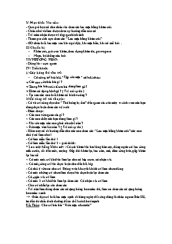 Giáo án mầm non Lớp Mầm - Thao tác vệ sinh - Đề tài: Rửa mặt